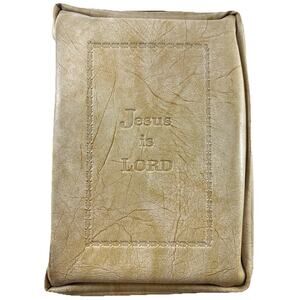 1970 New American Bible NAB Saint Joseph Large Print w/ Leather Case & Tabs